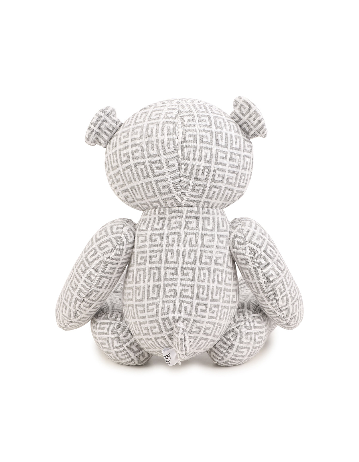 Grey 4G Jacquard Teddy Bear